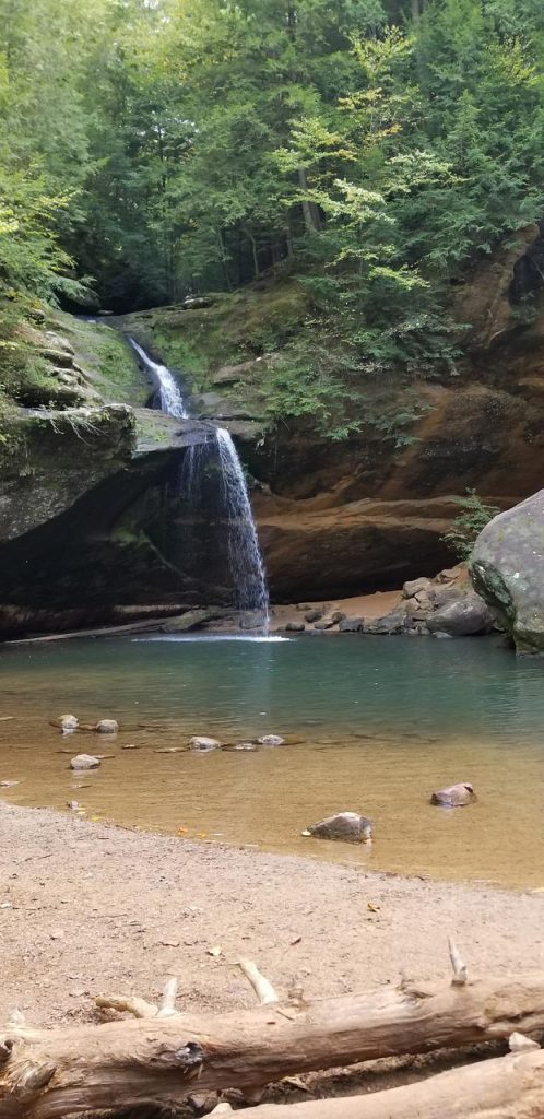 Hocking hills Ohio waterfall